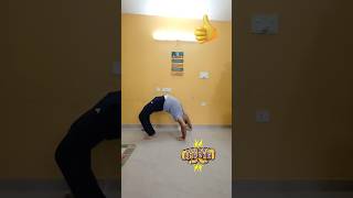 Bridge walk । Backbend walking practice sports yoga stretching flexibility martialarts anime [upl. by Melvena]