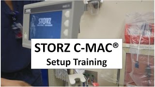 STORZ CMAC Setup Training [upl. by Occir]