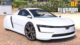 BF Elytron Volkswagen XL1  GTA V Lore Friendly Car Mods  PC [upl. by Adnomal541]