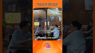 WAPRES GIBRAN DAN ISTRI AJAK PAK JOKOWI MAKAN DI WARUNG videoviral shortvideo fyp [upl. by Fidellia]