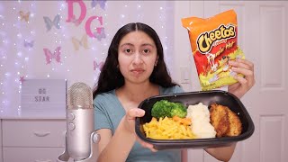 ASMRMean Hot Cheeto Girl Eats School Lunch With You 🍽️😋🔥 [upl. by Alios]