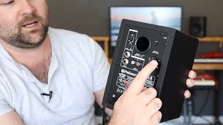 Setting up Presonus ERIS 35 Studio Monitors  Quick Start Tutorial [upl. by Carling]