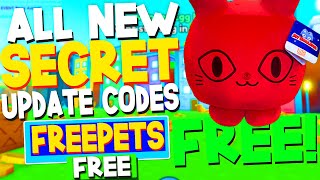 ALL NEW FREE MERCH TITANIC PET UPDATE CODES in PET SIMULATOR X CODES Pet Simulator X Codes [upl. by Liek]