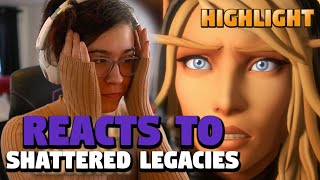 Mega Alliance Nerd Reacts To Shattered Legacies – Shadowlands 91 Cinematic [upl. by Merrilee]