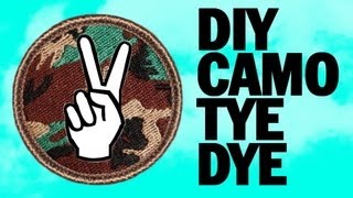 Camouflage Tye Dye  Camp Threadbanger Patch Contest Closed [upl. by Bel905]