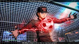 Wakabayashi Doesnt Let in  Bayern vs Man United in Captain Tsubasa [upl. by Vivien921]