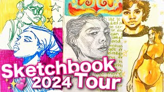 SKETCHBOOK TOUR 2024 ✨ [upl. by Eitisahc]