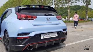 2019 Hyundai Veloster N  Exhaust Sound Accelerations amp Driving POV with Loud RevsHD [upl. by Nassi]