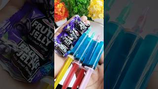 Frutie Jelly Candy  Injection jelly Popsicle Icecream shorts youtubevideo trending [upl. by Alhan]