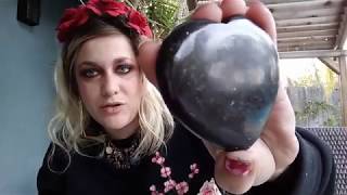 Nuummite Stone of Shadow work Deep Earth And High Celestial  The Fairy Shaenna [upl. by Toddy]