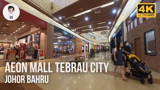 Walking In Aeon Mall Tebrau City  CNY Shopping  Johor Bahru Malaysia  Walking Tour 2023 4K [upl. by Shellie]