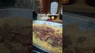 Etli bulgur pilavı 😋 Tarifi hemen burada👉leraylamutfakfood [upl. by Nnaeed]