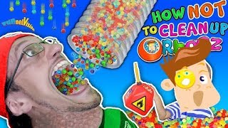 HOW NOT TO DISPOSE of ORBEEZ  Millions Spill DIY Home Depot Fail FUNnel Vision Funny Vlog [upl. by Gitt]