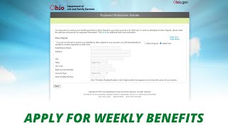 Unemployment Benefits Ohio 900Week or 18000 How To Apply [upl. by Alihs926]