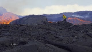 Kīlauea Volcano — Lava Scenes From Fissure 8 [upl. by Bernarr]