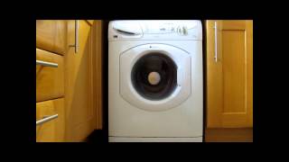 Worlds Loudest Washing MachineVery Noisy Hotpoint in need of Bearings [upl. by Woodrow]