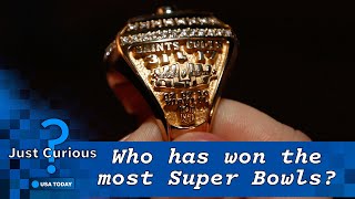 Who has the most Super Bowl rings This NFL player holds the record  JUST CURIOUS [upl. by Anirrok]