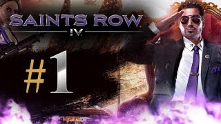 Saints Row 4 Gameplay Walkthrough Part 1  The Saints Wing [upl. by Ahsinhoj]