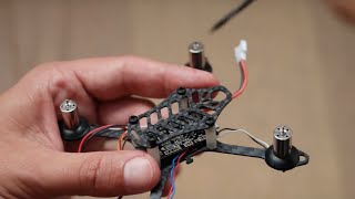 LANTIAN 105 Micro FPV RC Quadcopter Frame build [upl. by Knut]