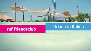 Friendsclub Tarquinia in Italien  ruf Jugendreisen [upl. by Atiekal]