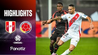 Perú 11 Colombia  Extended Game Highlights  World Cup Qualifiers 2026 [upl. by Robertson]