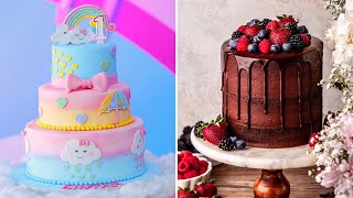 Ultimate Cake Decorating Compilation 1  Most Satisfying amp Tasty Cakes  Best Cake Videos [upl. by Rici87]