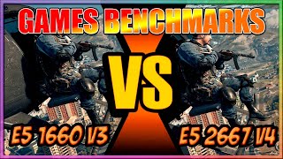 Xeon E5 1660 V3 vs Xeon E5 2667 V4  1080P Benchmark [upl. by Norbie838]