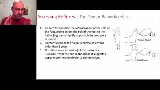 Paramedic Neurological Assessment 8  Reflexes [upl. by Ribble675]