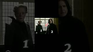 123 Now its only MeHarryPotter TheLegendaryTrio minervamcgonagall severussnape Dumbledore [upl. by Leigha253]