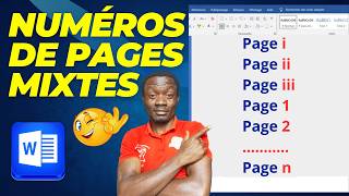 Comment Utiliser Différents Formats de Numérotation de Pages dans Word  Astuce Rapide et Facile [upl. by Eulau]