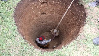 Amazing Fastest Well Digging by Hand  Extremely Ingenious Construction Workers [upl. by Branen]