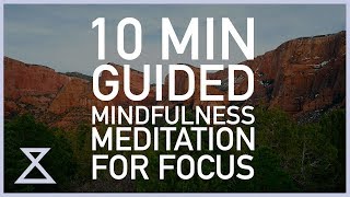 10 Minute Guided Meditation for Focus [upl. by Iggie854]