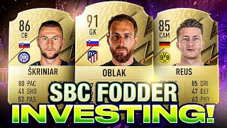 SBC FODDER INVESTING GUIDE LONG TERM FIFA 22 [upl. by Emmye]