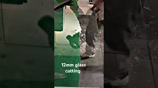 12mmglasscuttingdesignerglass glasswork carpentry support glassmaking art woodwork [upl. by Saba]