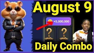 9 August Hamster Kombat Daily Combo Code Today [upl. by Minardi]