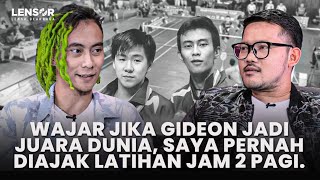 Raja Tarkam Agripina ungkap alasan Gideon bisa juara dan hitam putih di pelatnas  Lensor Podcast [upl. by Ylera]