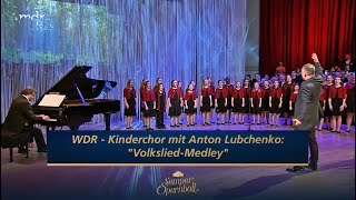 WDRKinderchor mit einem quotVolksliedMedleyquot  Semperopernball 2020  MDR [upl. by Ruthven475]