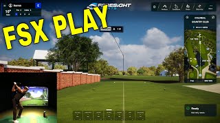 Foresight Sports FSX PLAY w GC3 Launch Monitor  9 Holes w Darren Husse PGA [upl. by Thomasine]