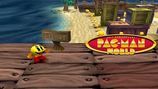 Lets Play PacMan World  Part 1  Pirate World [upl. by Guevara]