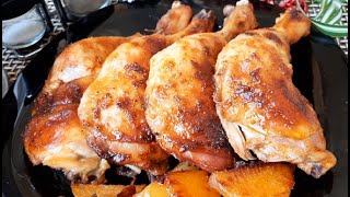 Bakina kuhinja  najbolji pileći bataci sa krompirom u rerni chicken drumstick [upl. by Gretel]