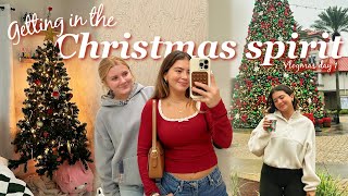 GETTING IN THE CHRISTMAS SPIRIT Vlogmas Day 1  Shopping  room makeover [upl. by Aliuqet167]