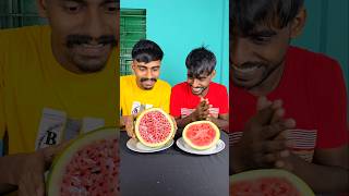 Watermelon Prank Funny Story 😜😂 shorts shortvideo short funny [upl. by Anhcar]