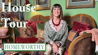 HOUSE TOUR  Inside Color Consultant Fiona de Lys London Cottage [upl. by Iturk]