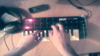 Live hip hop on AKAI MPK mini 3 [upl. by Cochard]