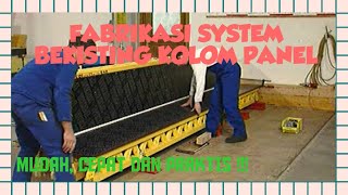 VLOG TIPSampTRICKS  MUDAH DAN CEPAT  FABRIKASI BEKISTING KOLOM MENGGUNAKAN PERI FORMWORK SYSTEM [upl. by Nohsal]