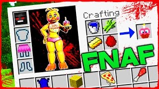 Minecraft FNAF  How to Become CHICA in FIVE NIGHTS AT FREDDYS [upl. by Benedict61]