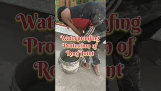 waterproofing protection of roof joints  waterproofing solutions of roof joint [upl. by Ellenej674]