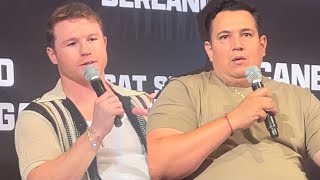 CANELO Y EDDY REYNOSO ULTIMAS PALABRAS PARA EDGAR BERLANGA [upl. by Grondin]