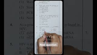 Neet best topper question ⁉️ ⚕️🩺2024motivation youtubeshorts neet [upl. by Herr133]