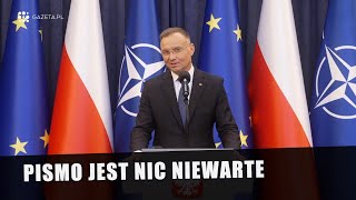 Duda o odwołaniu prokuratora krajowego [upl. by Hsenid686]